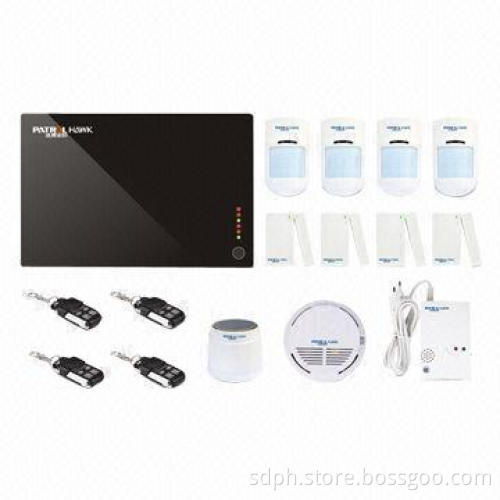 Wireless Home GSM Alarm System with SMS and Voice Reminder